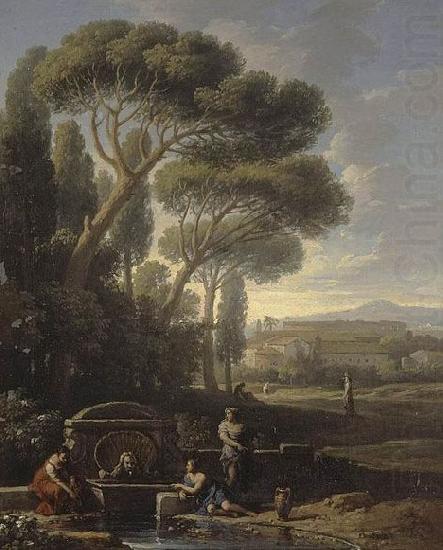 Jan Frans van Douven Italian Landscape china oil painting image